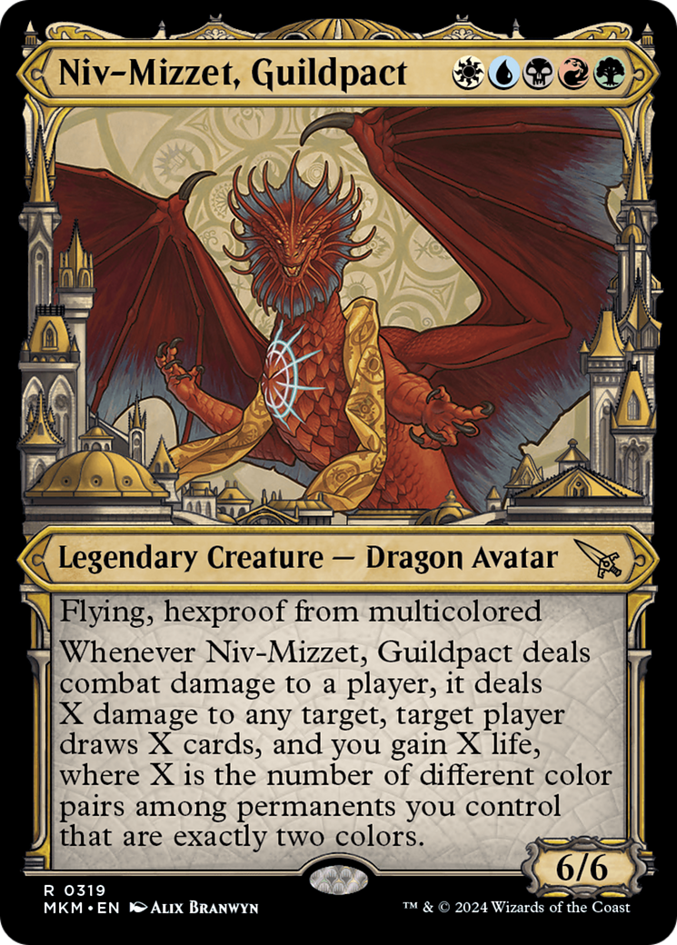 Niv-Mizzet, Guildpact (Showcase) (319) [Murders at Karlov Manor] | Tabernacle Games