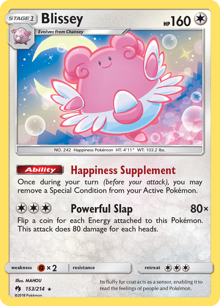 Blissey (153/214) [Sun & Moon: Lost Thunder] | Tabernacle Games