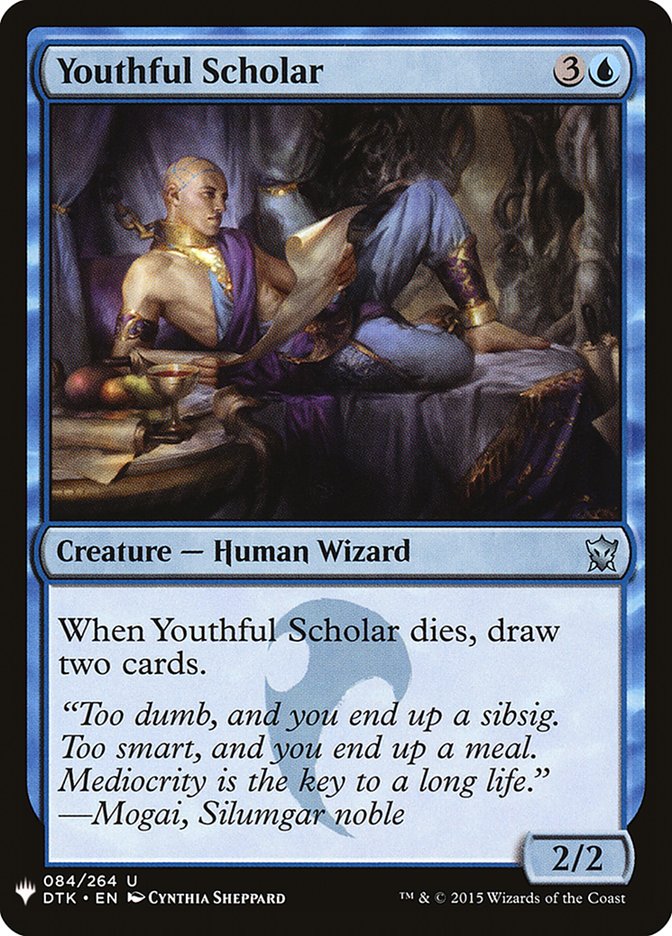 Youthful Scholar [Mystery Booster] | Tabernacle Games