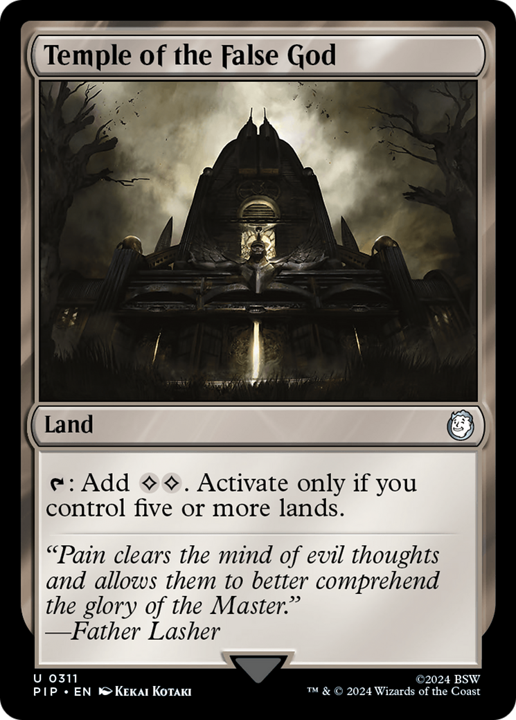Temple of the False God [Fallout] | Tabernacle Games