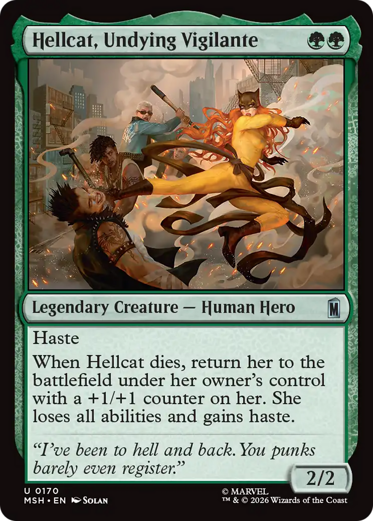 Hellcat, Undying Vigilante [Marvel Super Heroes] | Tabernacle Games
