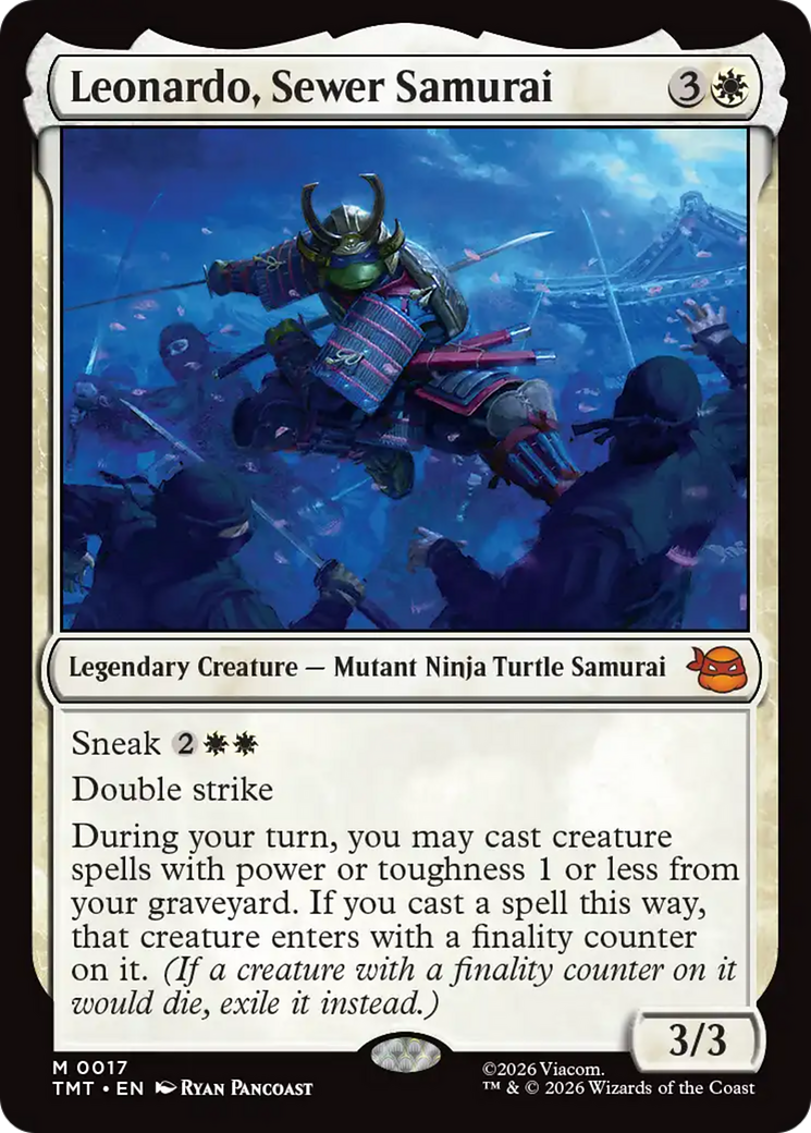 Leonardo, Sewer Samurai [Teenage Mutant Ninja Turtles] | Tabernacle Games
