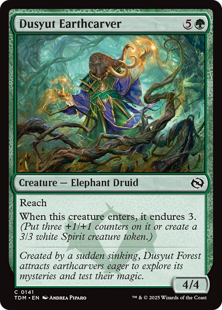 Dusyut Earthcarver [Tarkir: Dragonstorm] | Tabernacle Games