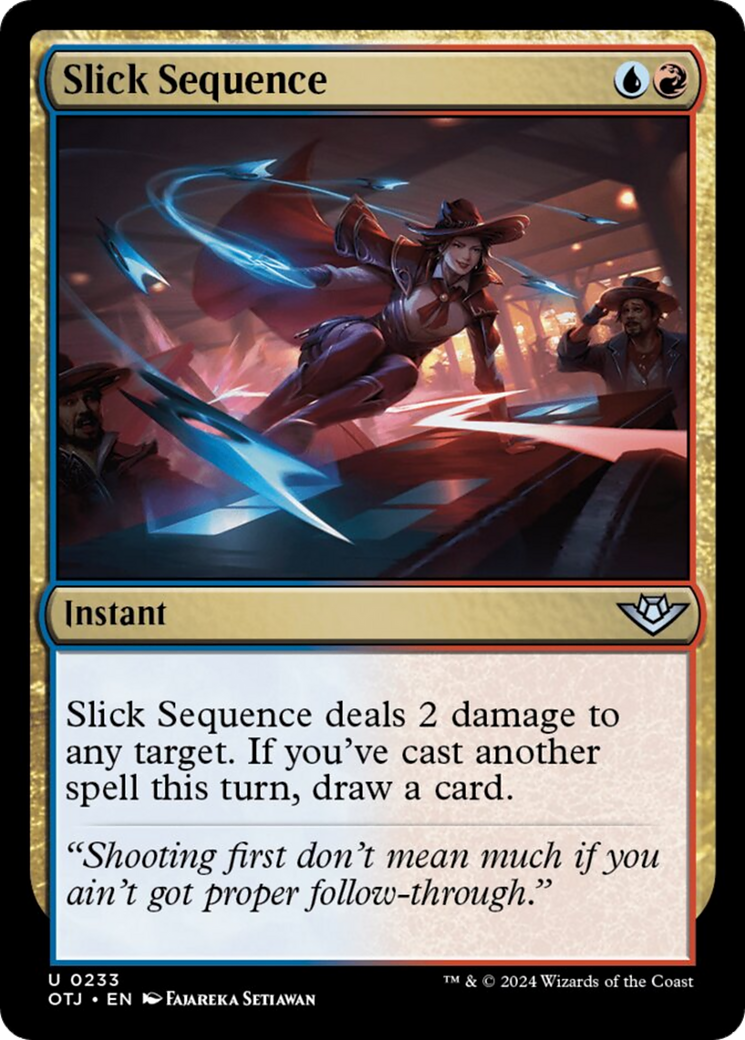 Slick Sequence [Outlaws of Thunder Junction] | Tabernacle Games