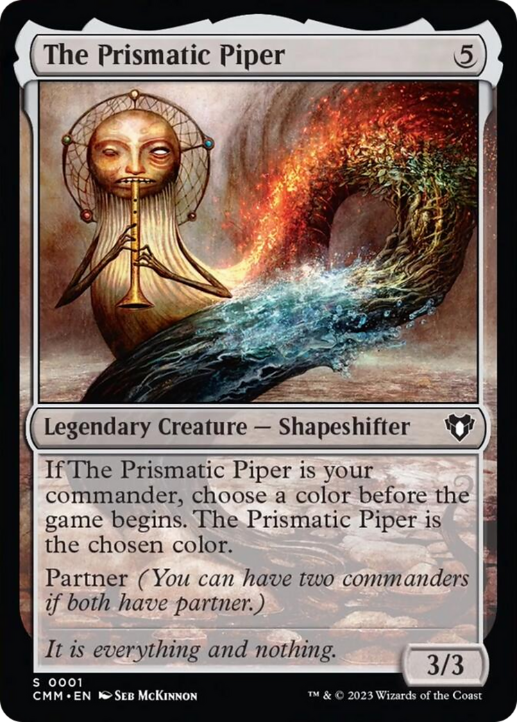 The Prismatic Piper [Commander Masters] | Tabernacle Games