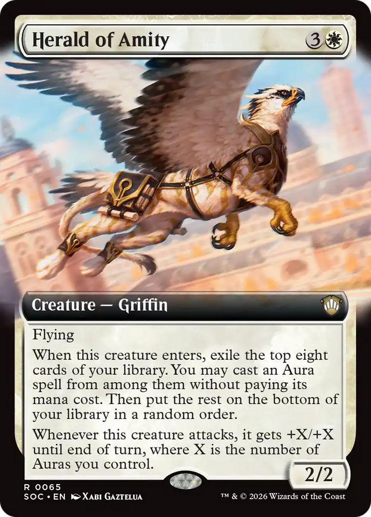 Herald of Amity (Extended Art) [Secrets of Strixhaven Commander] | Tabernacle Games