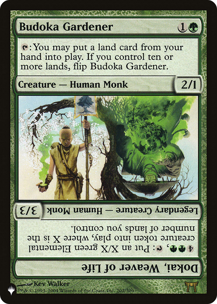 Budoka Gardener // Dokai, Weaver of Life [The List] | Tabernacle Games