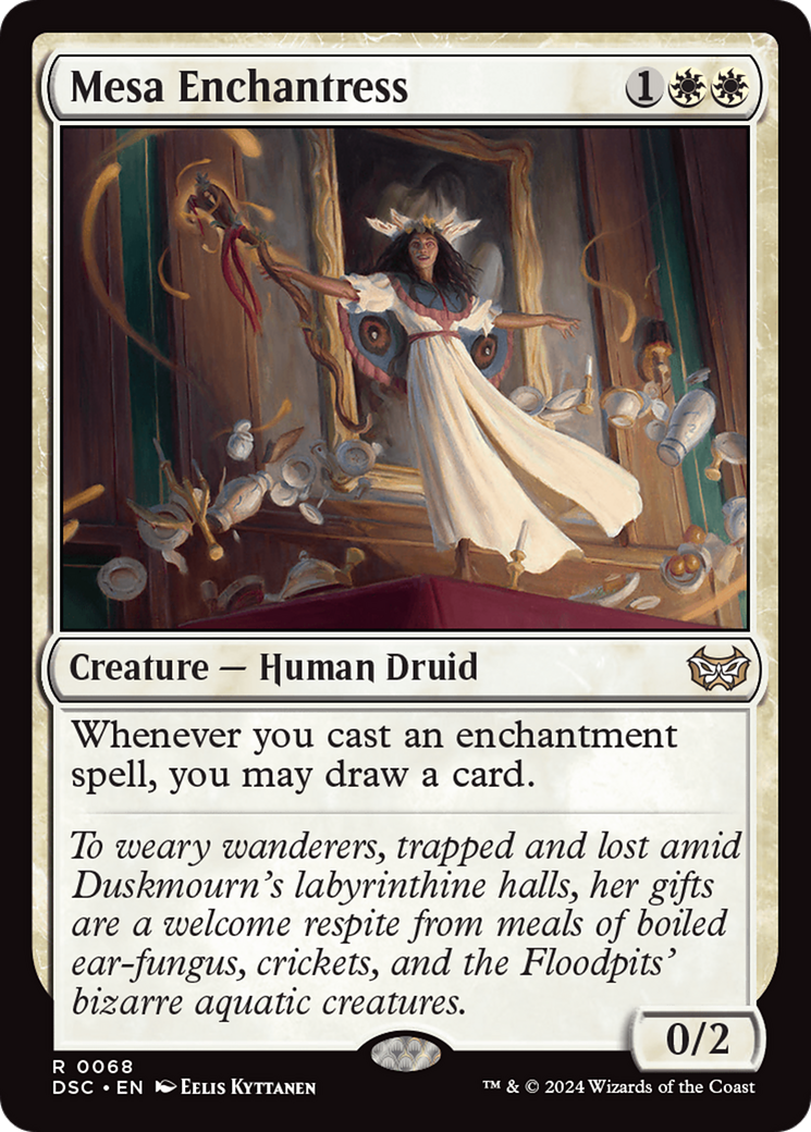 Mesa Enchantress [Duskmourn: House of Horror Commander] | Tabernacle Games