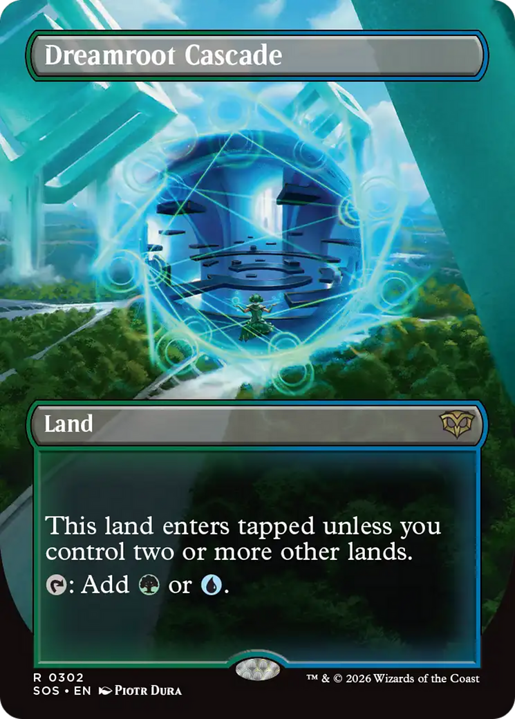 Dreamroot Cascade (Borderless) [Secrets of Strixhaven] | Tabernacle Games