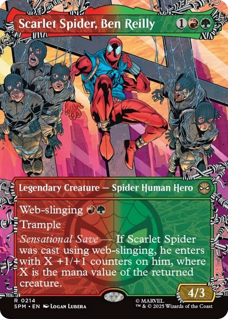 Scarlet Spider, Ben Reilly (Borderless) [Marvel's Spider-Man] | Tabernacle Games