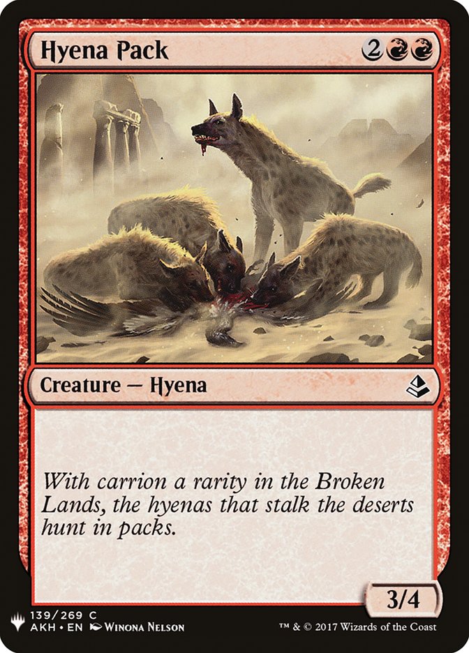 Hyena Pack [Mystery Booster] | Tabernacle Games