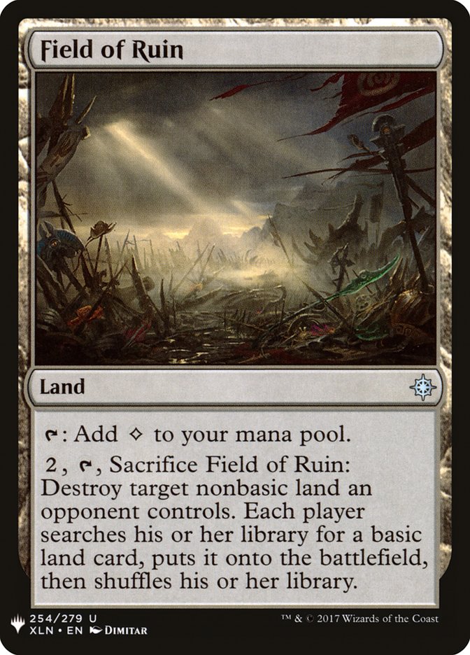 Field of Ruin [Mystery Booster] | Tabernacle Games