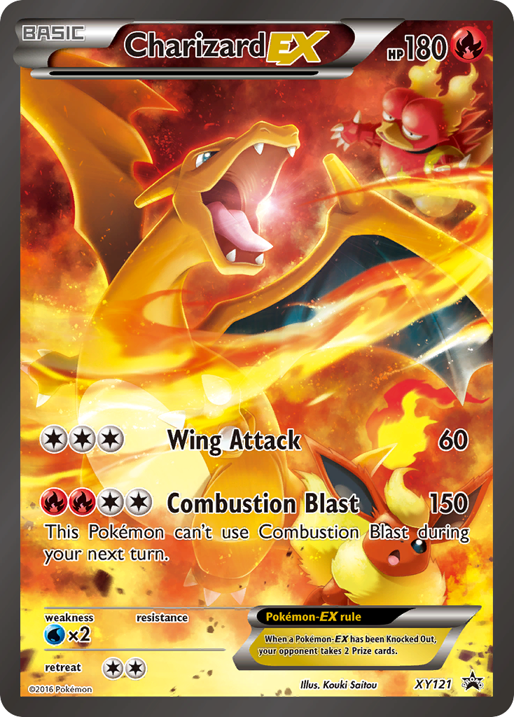 Charizard EX (XY121) [XY: Black Star Promos] | Tabernacle Games