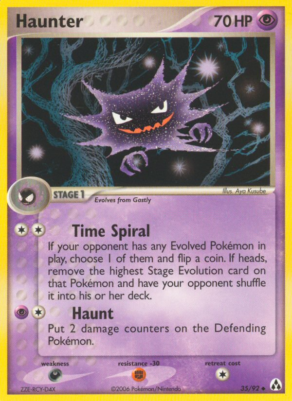 Haunter (35/92) [EX: Legend Maker] | Tabernacle Games