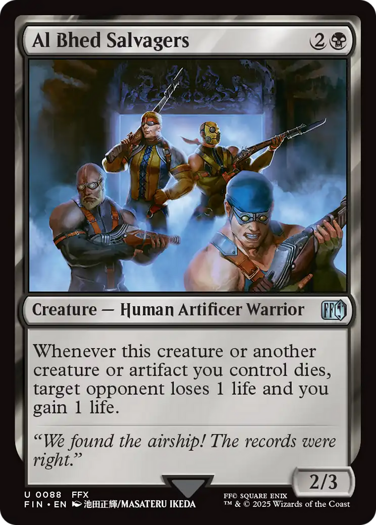 Al Bhed Salvagers [FINAL FANTASY] | Tabernacle Games