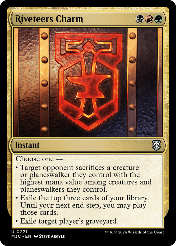 Riveteers Charm [Modern Horizons 3 Commander] | Tabernacle Games