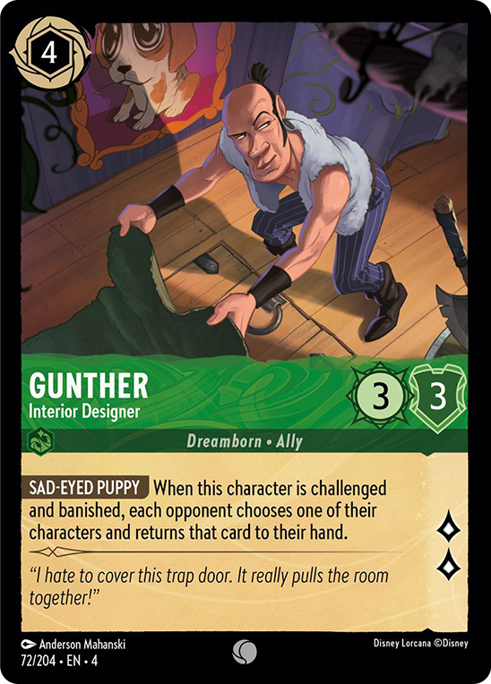 Gunther - Interior Designer (72/204) [Ursula's Return] | Tabernacle Games