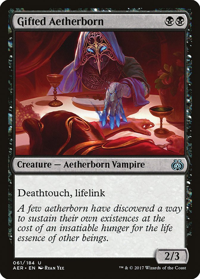 Gifted Aetherborn [Aether Revolt] | Tabernacle Games