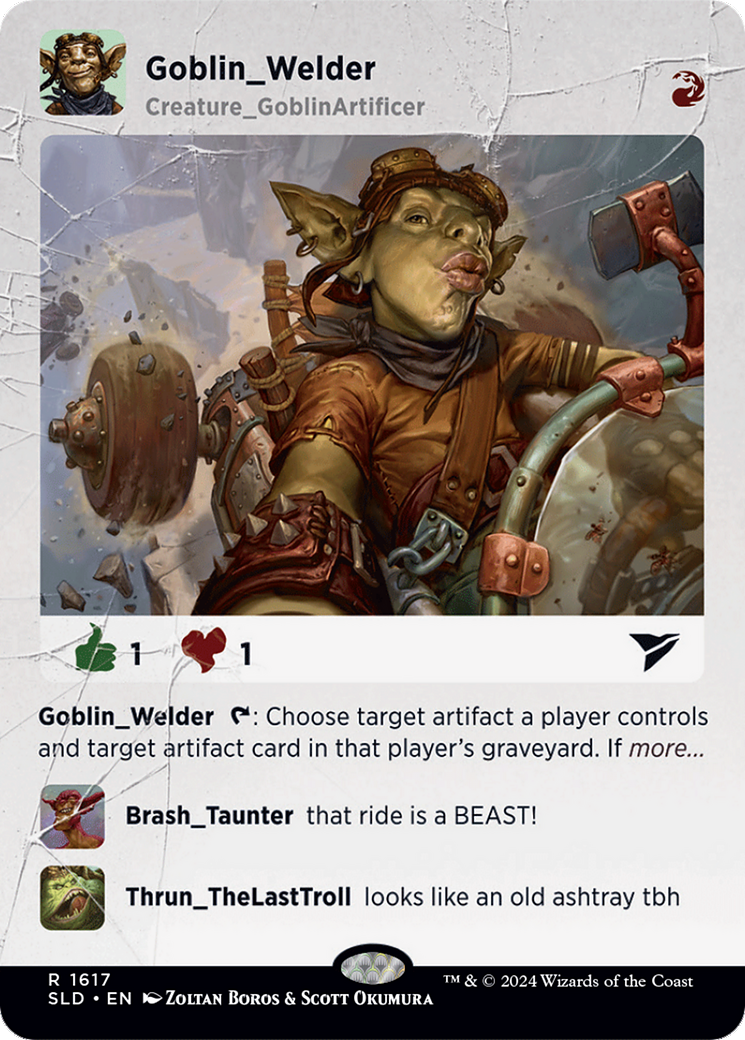 Goblin Welder [Secret Lair Drop Series] | Tabernacle Games