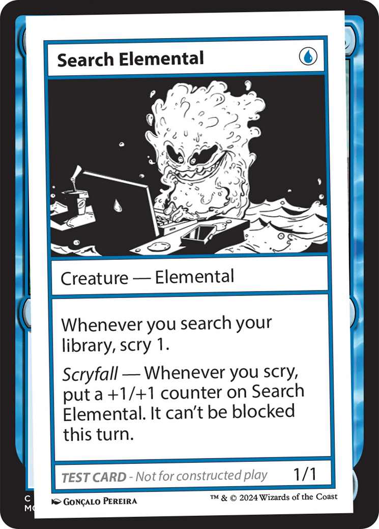 Search Elemental [Mystery Booster 2 Playtest Cards] | Tabernacle Games