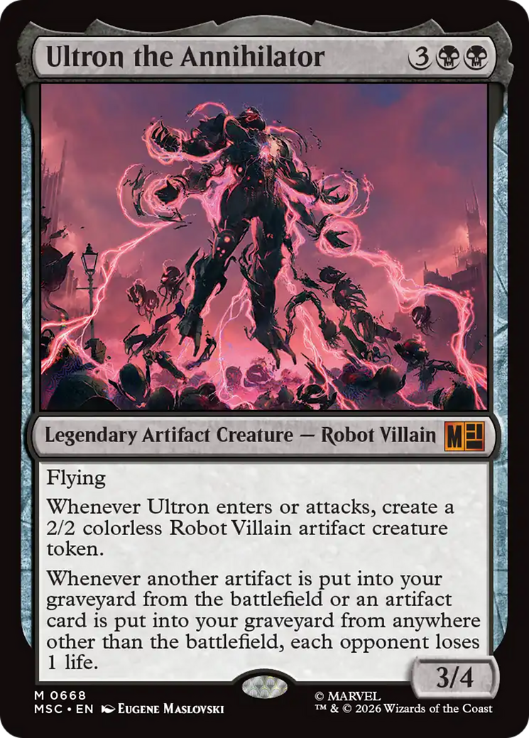 Ultron the Annihilator [Marvel Super Heroes Commander] | Tabernacle Games