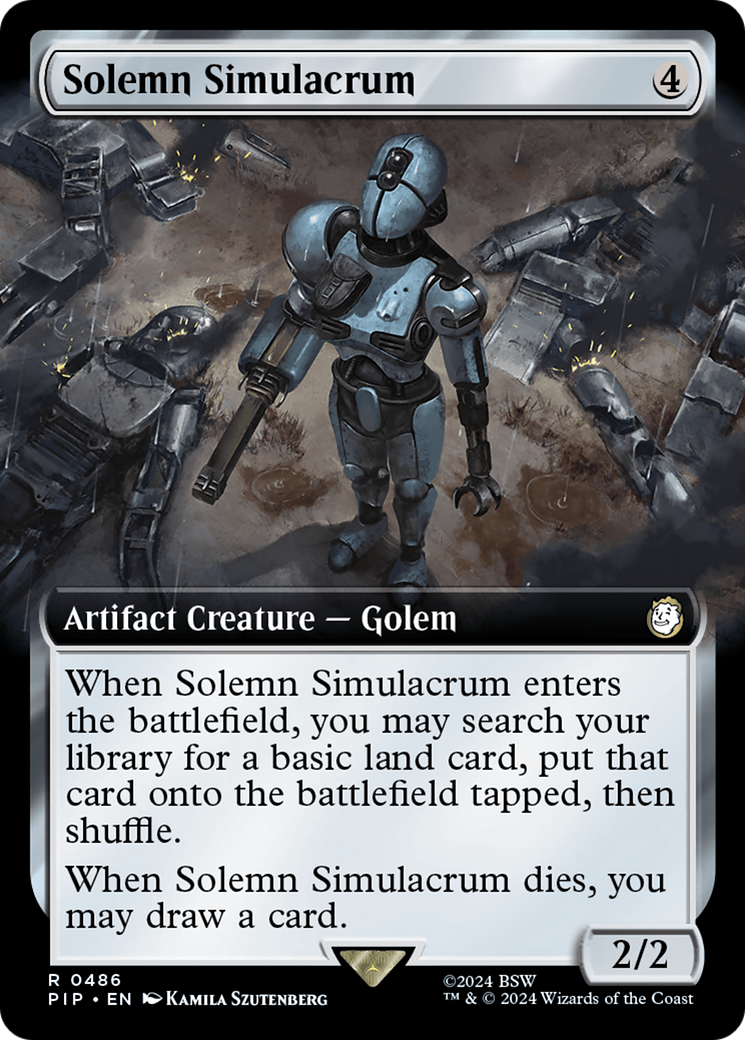 Solemn Simulacrum (Extended Art) [Fallout] | Tabernacle Games