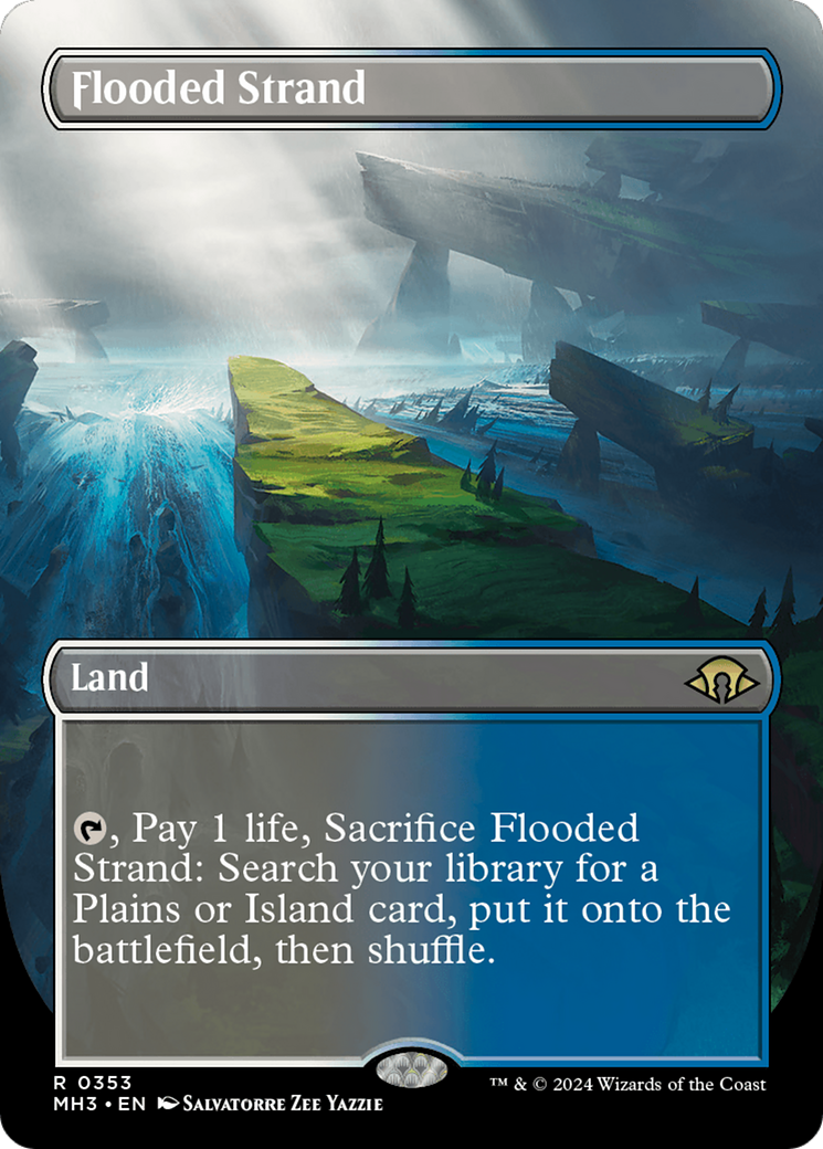 Flooded Strand (Borderless) [Modern Horizons 3] | Tabernacle Games