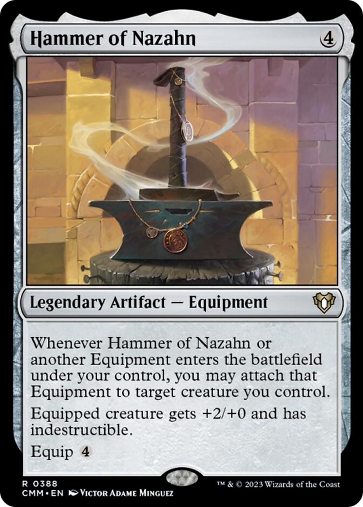 Hammer of Nazahn [Commander Masters] | Tabernacle Games