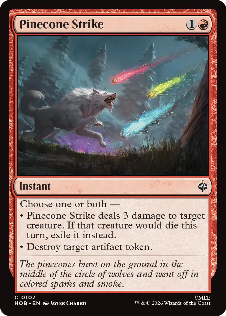 Pinecone Strike [The Hobbit] | Tabernacle Games