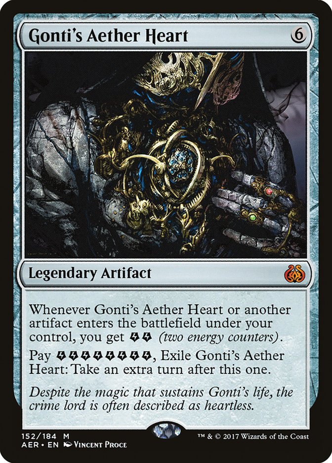 Gonti's Aether Heart [Aether Revolt] | Tabernacle Games