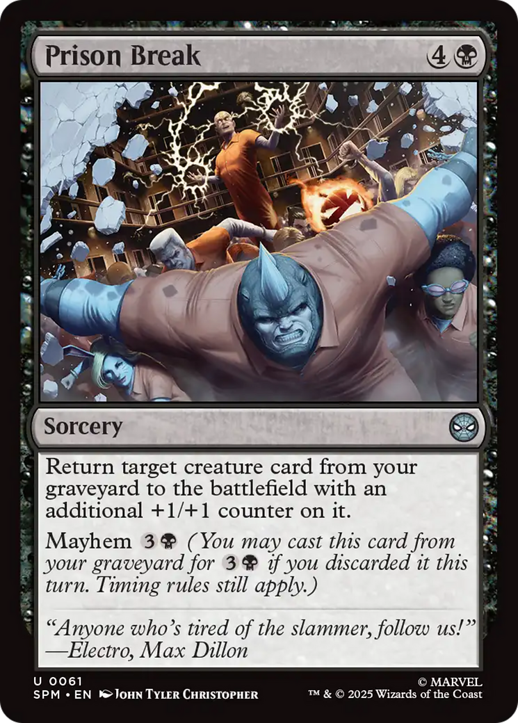 Prison Break [Marvel's Spider-Man] | Tabernacle Games