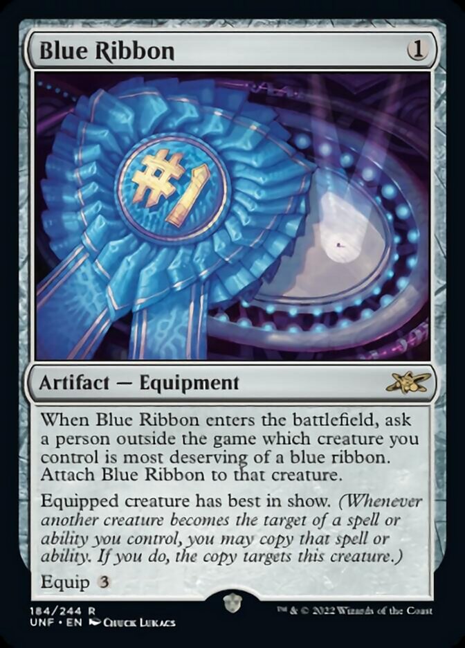 Blue Ribbon [Unfinity] | Tabernacle Games