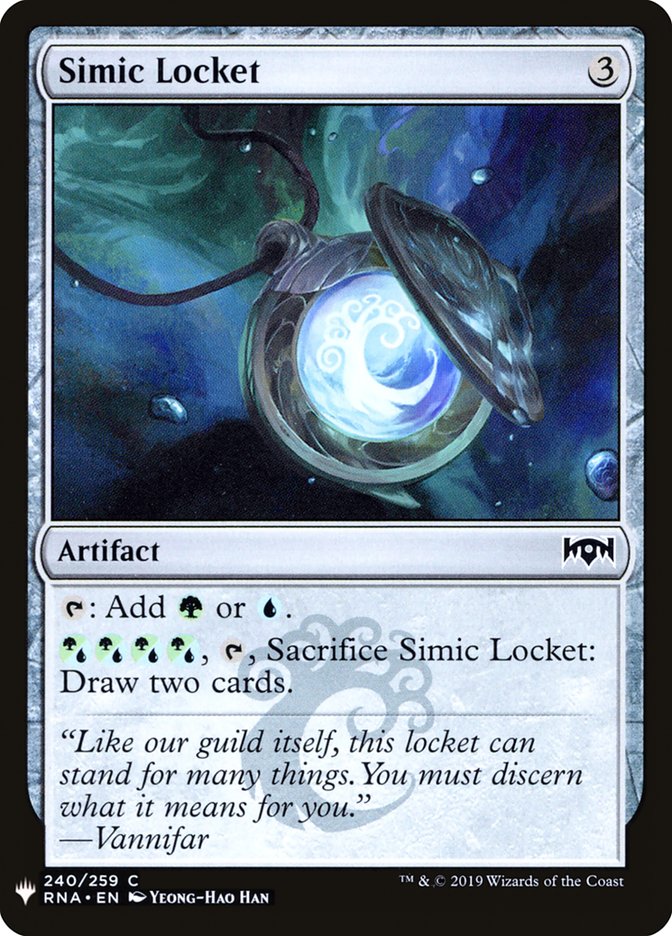 Simic Locket [Mystery Booster] | Tabernacle Games