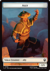 Ally (0006) // Soldier (0002) Double-Sided Token [Avatar: The Last Airbender Tokens] | Tabernacle Games
