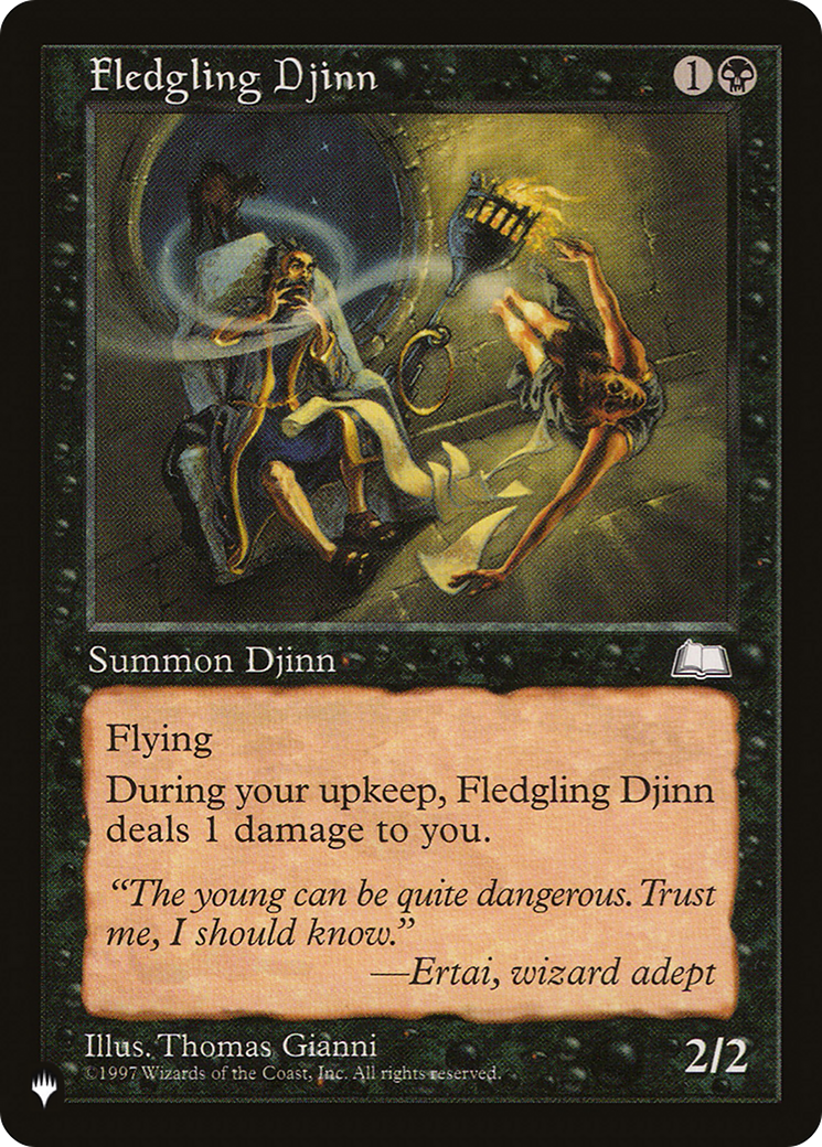 Fledgling Djinn [The List Reprints] | Tabernacle Games