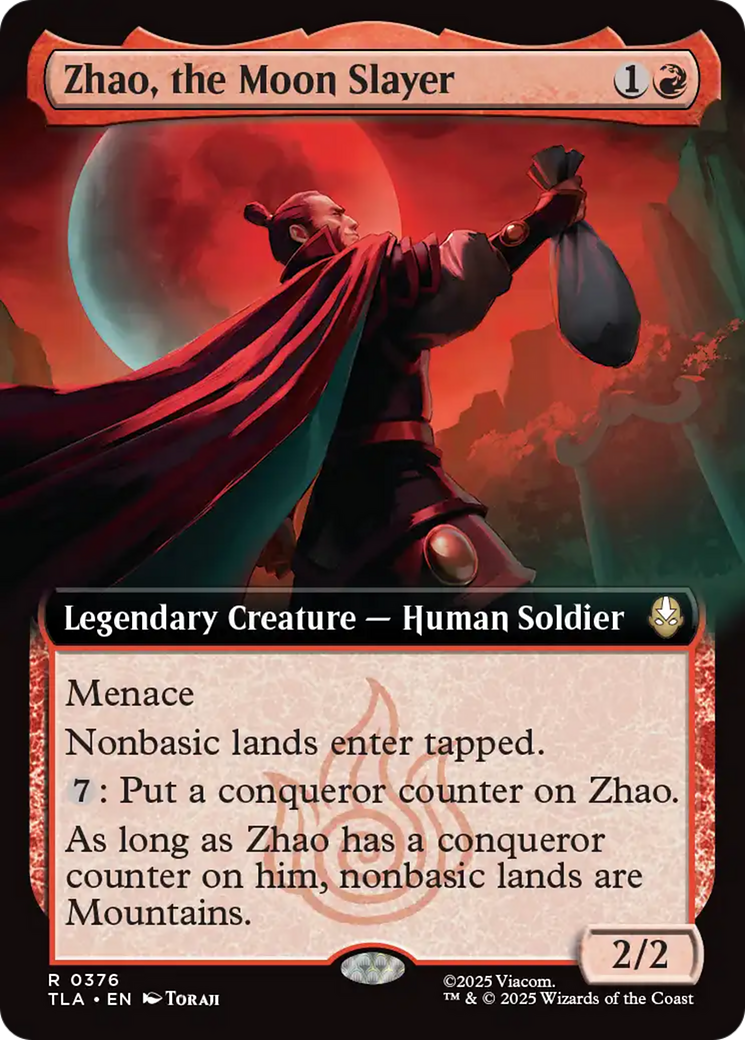 Zhao, the Moon Slayer (Extended Art) [Avatar: The Last Airbender] | Tabernacle Games