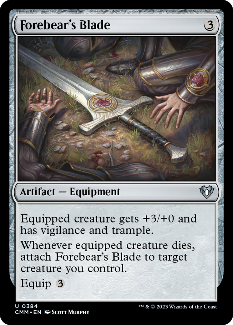Forebear's Blade [Commander Masters] | Tabernacle Games