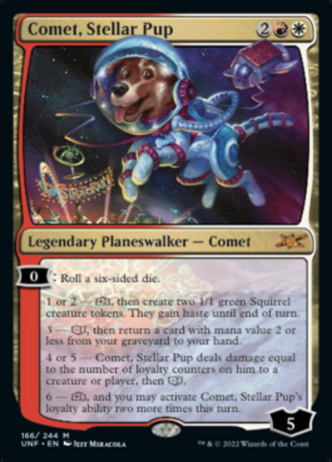 Comet, Stellar Pup [Unfinity] | Tabernacle Games