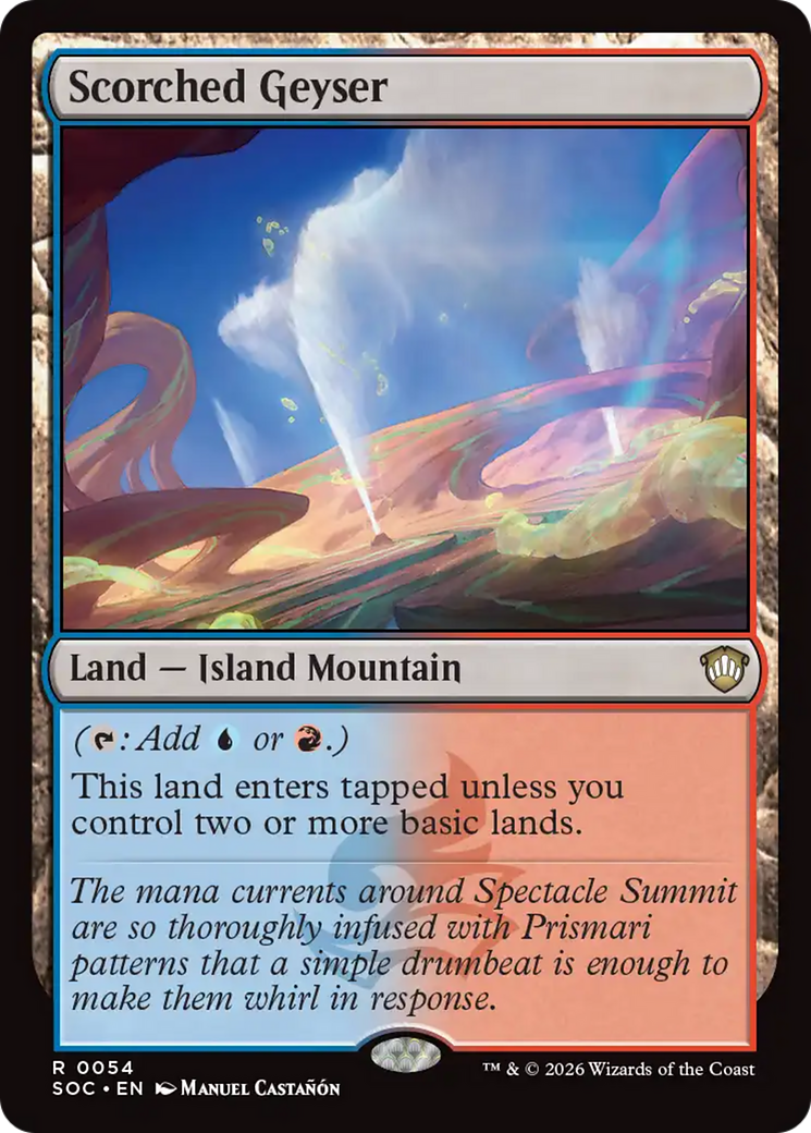 Scorched Geyser [Secrets of Strixhaven Commander] | Tabernacle Games