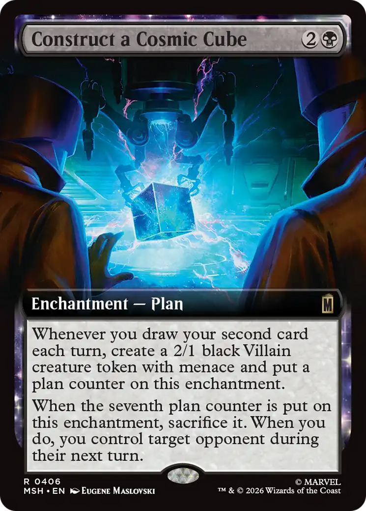 Construct a Cosmic Cube (Extended Art) [Marvel Super Heroes] | Tabernacle Games