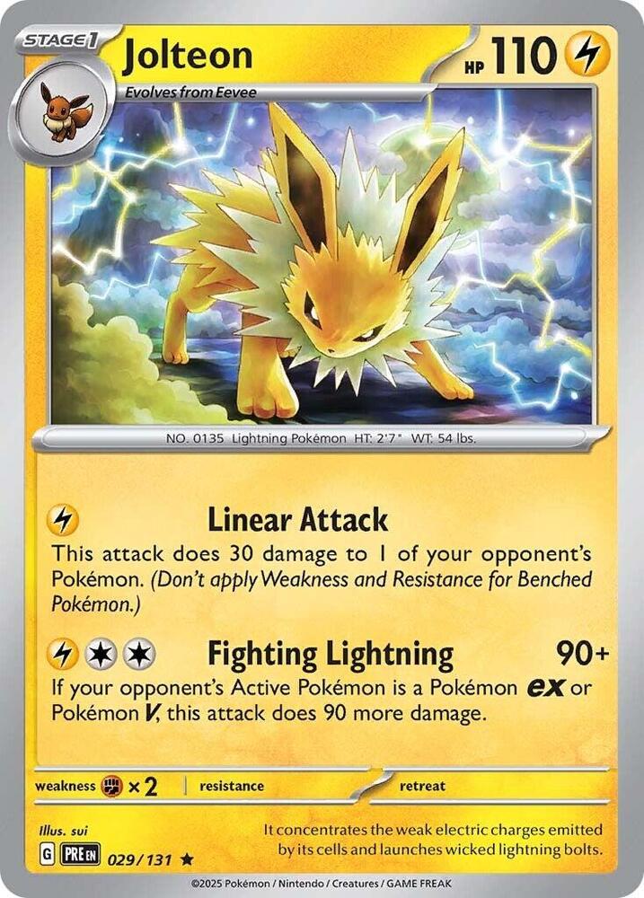 Jolteon (029/131) [Scarlet & Violet: Prismatic Evolutions] | Tabernacle Games