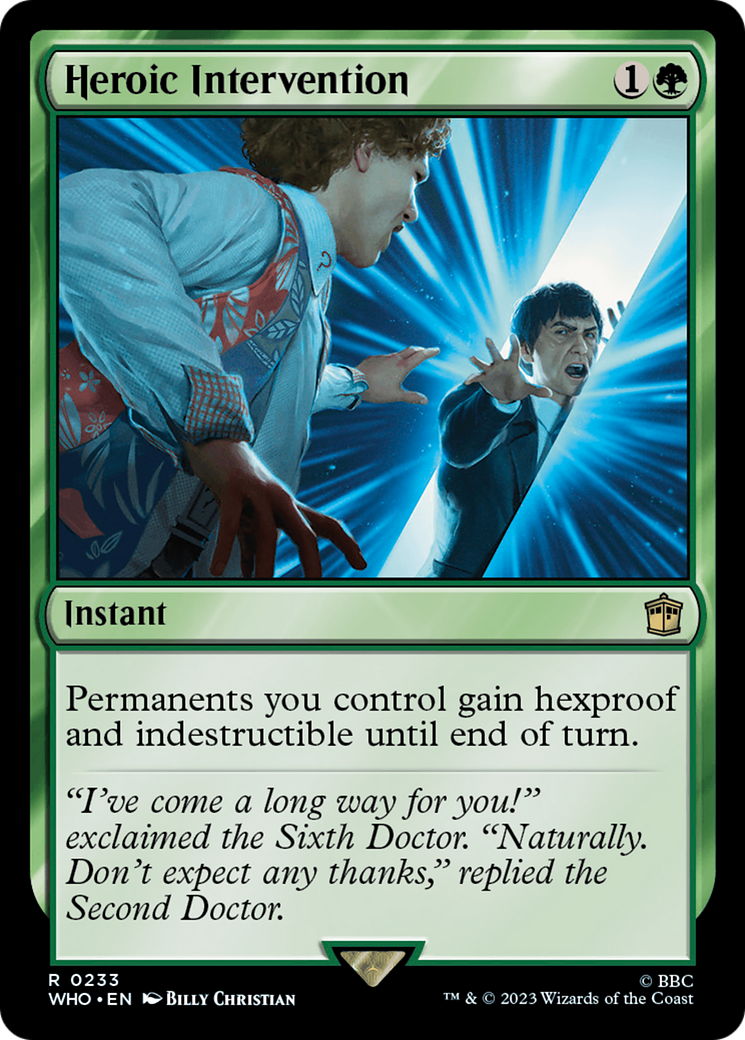 Heroic Intervention [Doctor Who] | Tabernacle Games