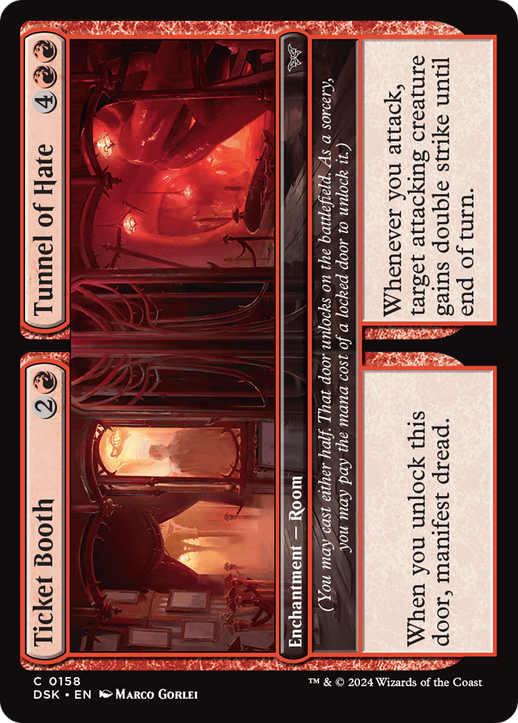 Ticket Booth // Tunnel of Hate [Duskmourn: House of Horror] | Tabernacle Games