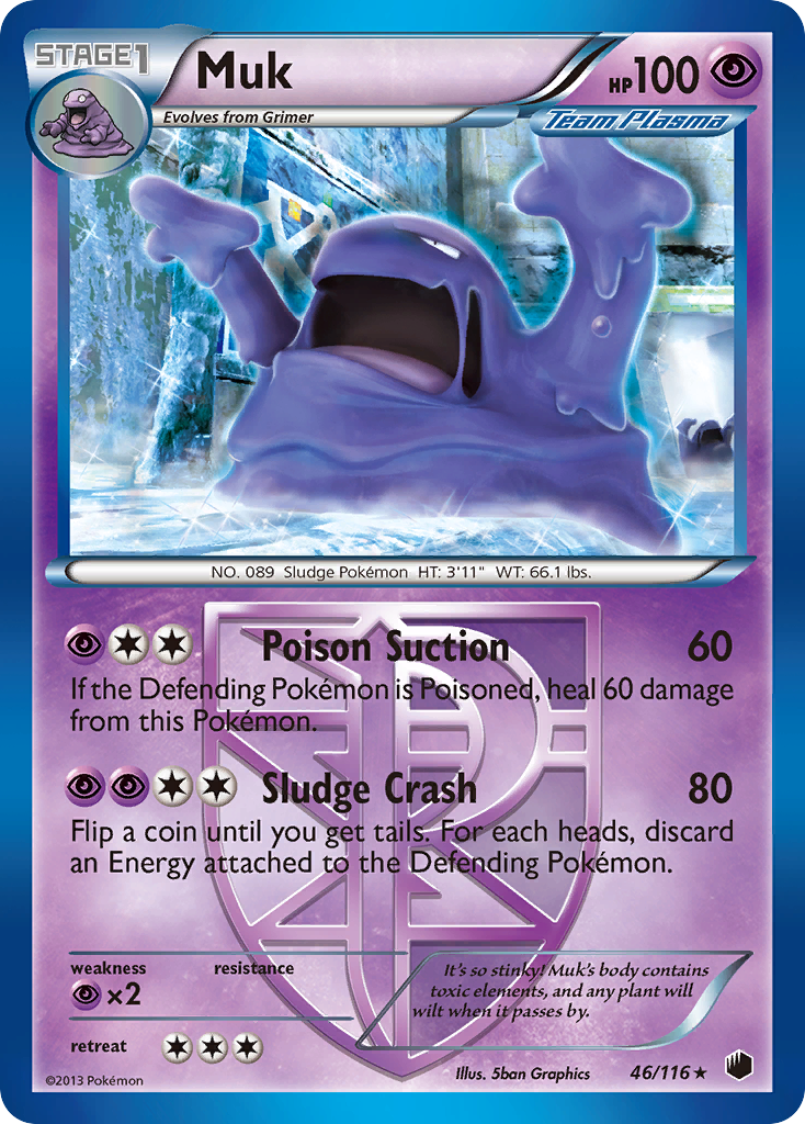 Muk (46/116) [Black & White: Plasma Freeze] | Tabernacle Games