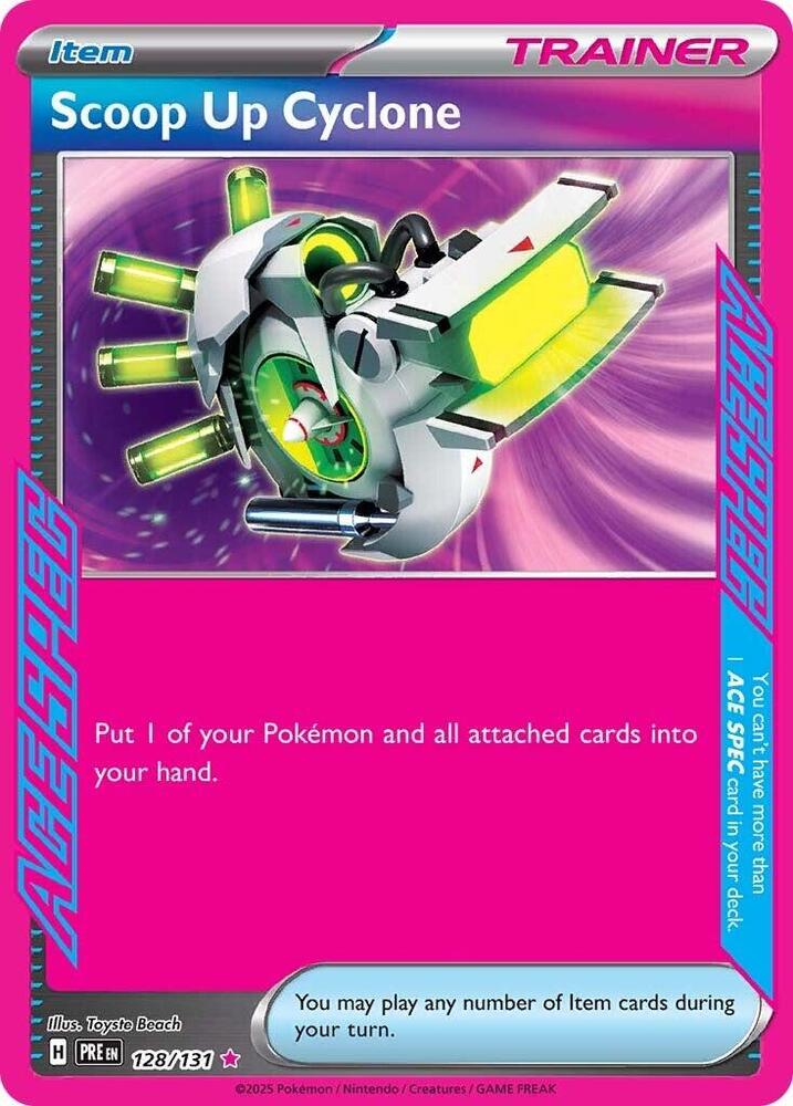 Scoop Up Cyclone (128/131) [Scarlet & Violet: Prismatic Evolutions] | Tabernacle Games
