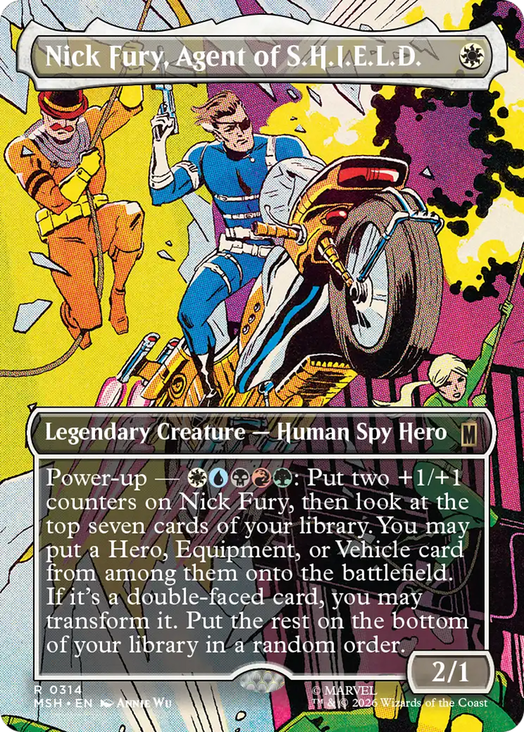 Nick Fury, Agent of S.H.I.E.L.D. (Borderless) [Marvel Super Heroes] | Tabernacle Games
