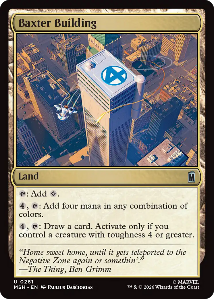 Baxter Building [Marvel Super Heroes] | Tabernacle Games