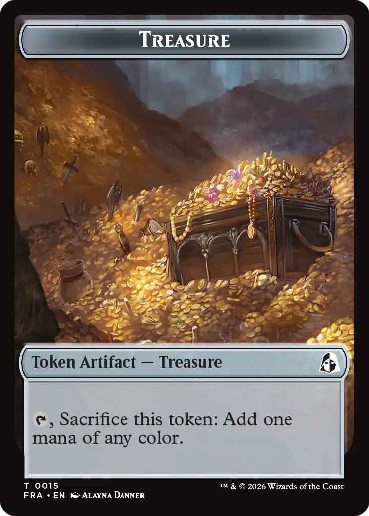 Angel (0003) // Treasure Double-Sided Token [Reality Fracture Tokens] | Tabernacle Games