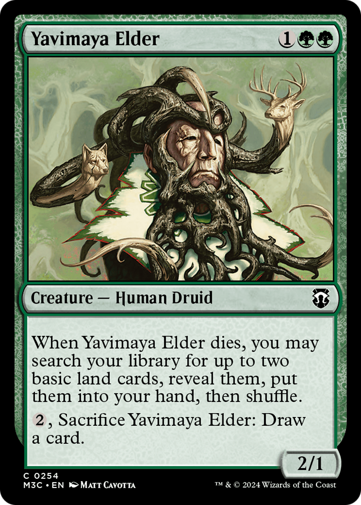 Yavimaya Elder [Modern Horizons 3 Commander] | Tabernacle Games