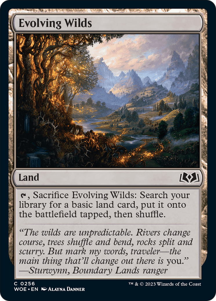 Evolving Wilds [Wilds of Eldraine] | Tabernacle Games